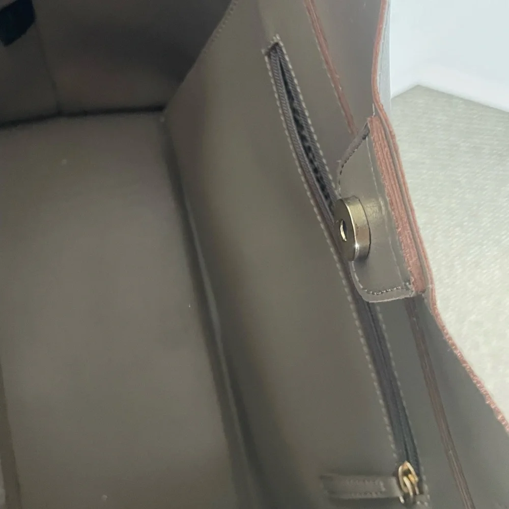 Large gray purse - Picture 6 of 7